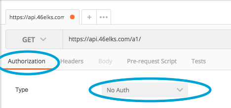 postman authorization